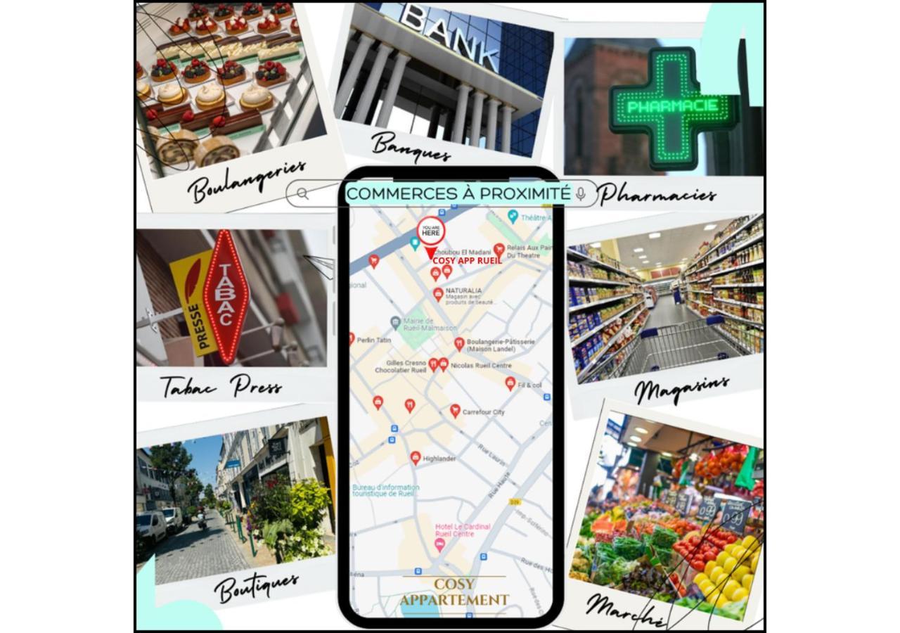 Apartment Cosy - Parking Souterrain - Calme & Confort Aux Portes De Paris